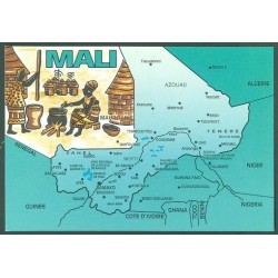 MALI - MAP CARD