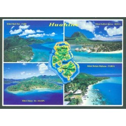 FRENCH POLYNESIA ISLANDS - MAP