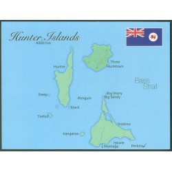 AUSTRALIA - MAP POSTCARD