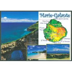 GUADELOUPE ISLAND - MAP