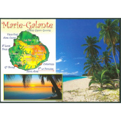 GUADELOUPE ISLAND - MAP