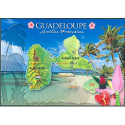 GUADELOUPE ISLAND - MAP